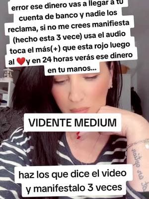 te llegara una bendicion monetaria#ritual #rituales #vane #vanevidente #videncia #vidente #vanevidenteofc #vanevidente_ofcial #videntemedium #medium #españa🇪🇸 #zaragoza 