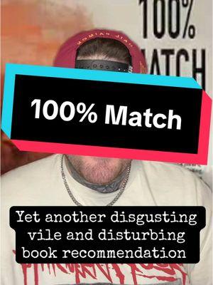 100% Match written by PC3 . . . #horror #splatterpunk #pc3 #disturbing #disgusting #100percentmatchbook #greenscreen 