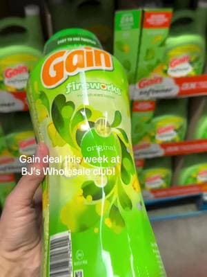 Gain coupon deal at BJ’s! Pay only $4.98 for Gain Fireworks detergent beads! Clip both BJs coupons. Clearance is YMMV. #gaindeal #gaincoupondeals #detergentcoupons #gainlaundrydetergent #bjscouponing #bjscoupons #bjswholesale 