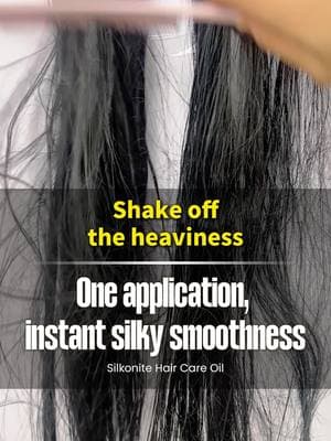 Hair is frizzy and difficult to comb? Use silkonite. Limited-time discount. Your best Valentine's Day gift #silkonite #24kgoldn #hairstyle #funnyvideo #haircare #hairtok #dryhair #splithair #straighthair #curls #hairoil #hairtutorial #splithaircolor #fpy #valentinesdaygift #24koil #cuidadodelcabello #cabello #america #mexico #cabellosano #cabellosanoybrillante 