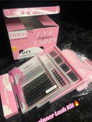 #clusterlashkit #lashkit #lashkits #yiduolashes #tiktokshopfinds #TikTokShop #fyp #prettygirls #pinklashes 