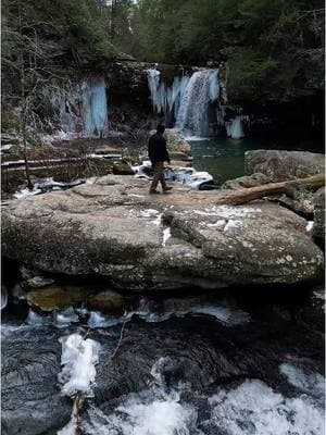 Sometimes our biggest blessing is wrapped with a goodbye ✌🏼🙏🏼 #naturetherapy #getoutside #livingmybestlife #nature #waterfall #winterhiking #hiketok #naturevibes #adventure #happylife #peace #relatable #🙌🏼 #healedheart #CapCut  #letgo #fypシ #knowyourworth #keepyourstandardshigh 