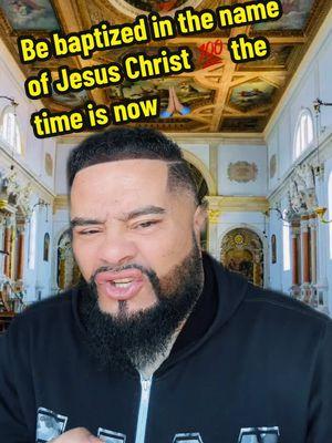 Be baptized in the name of Jesus Christ 💯 the time is now🙏🏽#fypシ゚viral #fy #f #god #jesus #viraltiktok #live #foryoupage❤️❤️ #Love #fupシ #christiantiktok #god #jesus #greenscreen #jesuschrist ##fairh #hope 