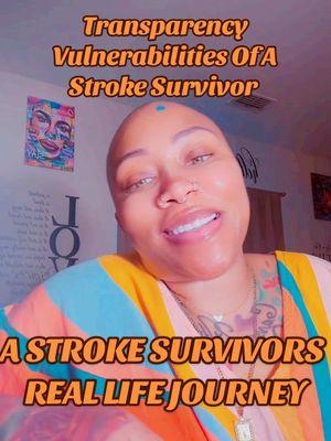 A Stroke Survivors Transparent Vulnerability Moment #strokesurvivor #strokeawareness #strokejourney #strokesurvivorsneverquit #longtermdisability #disabledtiktok #prejudice #dontcare #worried #god 