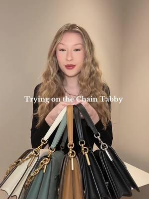 Which one is your favorite? Shop our Chain Tabby’s in the link in my bio ✨ @Coach #coachny #coachretailemployee #handbags #handbagtiktok #handbagcollection #handbagaccessories 