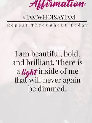 💡SAVE & SHARE💡 AFFIRM WITH ME: I light up every room I enter because God placed that, “its just something about her” aura on me. . . . #askash #askashlee #repeatafterme #morningmantras #affirmationpositive #affirmationoftheday #affirmyourself #affirmwithash #selftalk #selftalkmatters #selftalkpositive #positiveselftalk #affirmationaddict #releaseyourself #cleanseyoursoul #nonegativity #nonegativityallowed