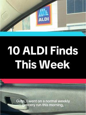 We love a grocery run that ends in checking out every #ALDIFind and leaving with 10 more things in the cart. 😎 #Grocery #Shopping