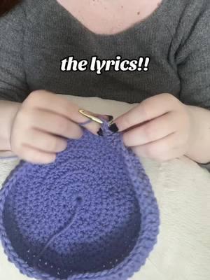 songs SPEAK!! #crochet #buckethat 