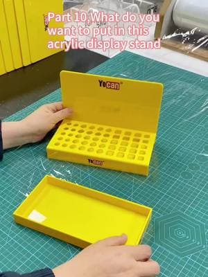 Part 10,What do you want to put in this acrylic display stand#acrylicdisplaystand #acrylicproduct #acrylic #custom #mjacrylicsheetfactory 