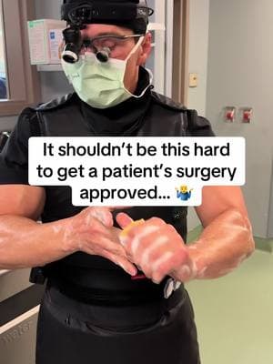 It shouldn’t be this hard to get a patient’s surgery approved… #drcyr #saspine #healthcare #healthinsurance #healthinsurancestruggles #healthcareheroes #healthcarereform #ORlife 