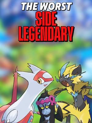 The worst side legendary Pokemon from each region! #pokemon #anime #gaming #kanto #vgc #meta #ashketchum 