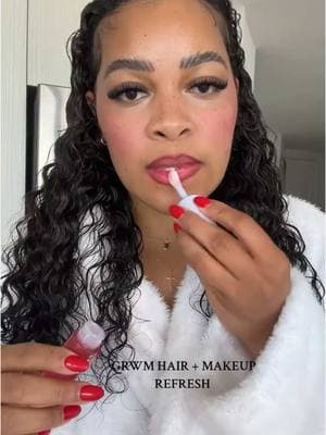 5 min makeup refresh - no foundation makeup  Everyday makeup routine  🌹🌸🌼🌻🌷💐 #grwm #refybrows #refybeauty #saiebeauty #glossier #benetint #hourglass  @sephora @Fenty Hair @Fenty Beauty @Fenty Skin @Glossier @Benefit Cosmetics @REFY @Hourglass Cosmetics @Saie 