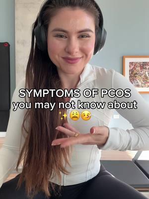 Signs of PCOS, a chronic hormonal disorder that 1 in 10 women suffer with 😭😭 #pcos #pcosawarness #pcosproblems #pcoslife #hormoneimbalance 