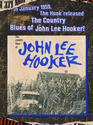 In January 1959, John Lee Hooker released THE COUNTRY BLUES OF JOHN LEE HOOKER. The album showcases John Lee’s Mississippi roots with his acoustic guitar and howls - It is a must-listen for every Blues fan. Listen to the album at the link in bio. Photos courtesy of Getty Images. #JohnLee #fyp #bluesmusic