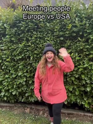 One of my biggest culture shocks when I moved to Europe was how people do not talk about what they do for work. In Germany and France it feels borderline rude! But talking about politics? No problem! And they really want to know what you think 😂 So what do you say when meeting someone new? #expat #europeans #americans #meetingpeople #greeting #europe #usa #moveabroad #travelreels #france #germany #expatlife