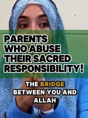 📿We talk alot about the importance of children respecting their parents, but we need to talk more about the sacred responsibility of parents. They are a bridge between their children and Allah and they play a role in how how their kids grow up to view Him. ---------- 🔸️🔸️👉Our Pre-Ramadan Discount ends soon for The GOD& ME Program!👇 📿💪Ready to transform the TWO most important relationships that impact everything else in your life? That is your relationship with God & with Yourself! Through an Islamic psychological lens, Dr. Marwa takes you on a powerful journey of inner transformation designed to renew your connection to what God called you to and awaken you to what serves you spiritually, emotionally, and personally! 👉 Go to thehomeinstitute.org/thegodandmeprogram or 🔗LINK IN OUR BIO! --------------- 🌟 Watch the full video: "𝐑𝐞𝐜𝐭𝐢𝐟𝐲𝐢𝐧𝐠 𝐘𝐨𝐮𝐫 𝐆𝐨𝐝-𝐈𝐦𝐚𝐠𝐞 & 𝐒𝐞𝐥𝐟-𝐈𝐦𝐚𝐠𝐞" | 𝐃𝐫. 𝐌𝐚𝐫𝐰𝐚 𝐀𝐬𝐬𝐚𝐫 on our YouTube channel and embark on a journey of spiritual awakening and inner peace: 🔗Go to the link in our bio! #drmarwaassar #thehomeinstitute #heartovermindandego #thecompasshome #GodAndMe #islamicpsychology #yourheart #yourpresent #sacredspace #connecttoallah #ConnectToGod #nourishment #fulfillment #peace #sacredrelationship #transformation #friends #phoebe #triggers #shadowwork #nafswork #tazkiyah ##islamicspirituality #psychospiritualwellness #parenting