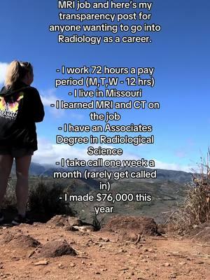 Transparency post for Radiology Tech - MRI and CT. #radiologytechnologist #radiologystudent #radtech #mritech 