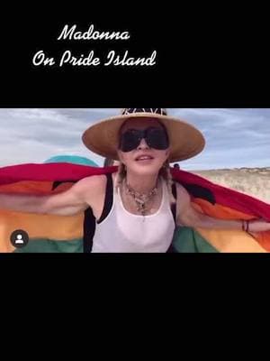 Madonna pride island #madonna #madonnafun #music #lgbtq #chacha #lgbtqtiktok #foryourpage #fypシ 