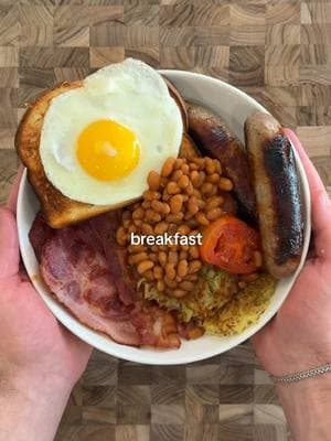 The Full English Breakfast 🍳 #cooking #Recipe #food #englishbreakfast #foryoupage #fyp 