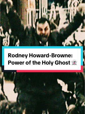 Rodney Howard-Browne: Power of the Holy Ghost 👻 #short #rodneyhowardbrowne #holyghost #holyspiritactivate #holyspirit #ridiculous #evangelicalish #pentecostal #wacky #christiantiktok #christianity #atheist #atheism #atheisttiktok #christian 