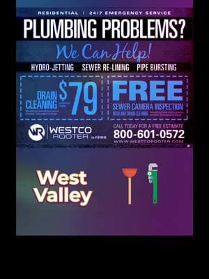 Need a plumber? Got plumbing questions?  🚰💪 Contact Westco Rooter for all your plumbing needs! 818-330-4514 🚿Plumbing repairs 🚽Trenchless sewer replacement  🚰Water damage mitigation #ModernPlumbing #PlumbingLife #PlumbingTools  #PlumbingVideos #Plumbers  #HomeImprovement  #HomeOwners #LocalPlumbingCompany #DrainCleaning #SewerSnaking #PlumbingServices #CloggedDrain #DrainMaintenance  #PipeCleaning #EmergencyPlumbing #SewerCleaning #BlockedDrain #DrainRepair  #HydroJetting #PreventativeMaintenance#onthisday 