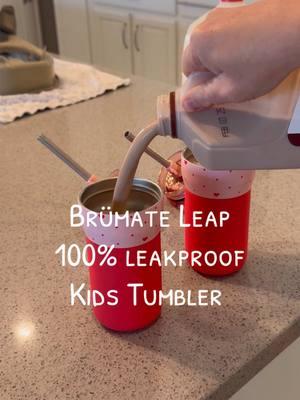 Brümate Leap best kids cup!! Stainless means the milk last longer which is a huge win 🙌🏻 . . #brumate #leap #kidscup #kidsmusthaves #toddlermom #tumblercups #tumblersoftiktok #cute #cutecups #leakproof #leakproofcup 