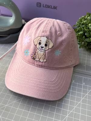 DIY Custom Hat / Reviewing HTVront Mini heat press 3 🧢  #htvront @HTVRONT  #craft #heatpress #giftideas #DIY #personalizedgifts #creativeproject #handmade #personalized #personalisado #customhat #crafty #regalospersonalizados #htvvinyl 