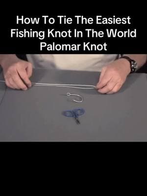 One of my favorite fishing knots. - - - - - - #thefishsociety #fishing #bassfishing #fyp #foryou #viral #fishingknot #fishingline #fishingtips #fishinggear #fish #fishingvideos #bigfish 