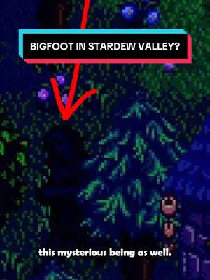 Bigfoot in Stardew Valleh confirmed?! 😱 #stardewtok #stardewvalley #concernedape #stardewvalleyupdate 