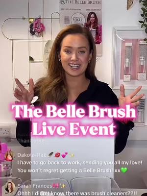 Day 2 for the @The Belle Brush Live TikTok Shop Event! If you are in Ireland, head on over to their Live for another hour n half to get some goodies.🎉💚✨💕🇮🇪🍀 If you are like me and aren’t in Ireland, that’s ok, head on over to their website. I’m telling you they are the best brushes around!!💋💕🙌🏼 🔗: thebellebrush.com @Nancy Belle  #TheBelleBrush #HollywoodBelleComb #HairTool #MustHave #BabyBelleBrush #OGBellBrush #TikTokLiveEvent #SupportSmallBusiness #CurlingHair #StraightHair #HollywoodWaves #Favorite #Galway #SmallBusiness #AsSeenInVogue #Vogue #NicolaCoughlan #unofficialladywhistledown