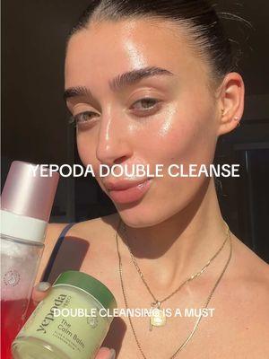 double cleanse always ♥️ @Yepoda #skincareroutine #doublecleansing #koreanskincare #yepoda #yepodapartner #skincare 