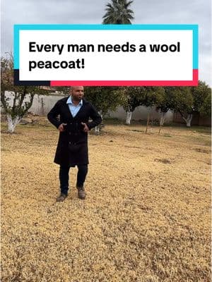 Every man needs a wool peacoat! #woolcoat #peacoat #menscoat #ttsdelightnow #giftguide #ttslevelup #tiktokshopjumpstartsale #tiktokshopjumpstart #newyeardeals #valentinesdaygiftideas #valentinesdaygift #lovelanguage #seasonalgems  