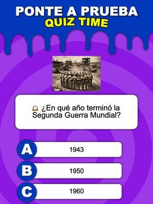 Demuestra lo aprendido🚨¿Cuántas preguntas acertaste? Escribe en los comentarios #quiztime #quizchallenge #culturageneral #rondadeconocimientos