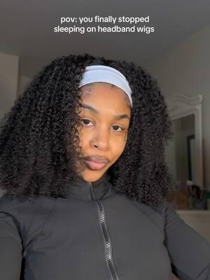 this wig is so perfect for when you don’t have time to do your hair in the morning 😂💯 @oqhairshop #oqhair #oqhairwig #headbandwig #headbandwigs #headbandwigtutorial #headbandwigstyling #hairtutorial #hairstyle #fyp #fypシ 