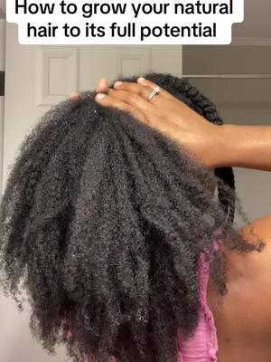 How to grow your hair to its full potential.  #haigrowth #naturalhairgrowth #naturalhair #naturalhaircare #hairgrowthhacks #hairconditioner #hairmask 