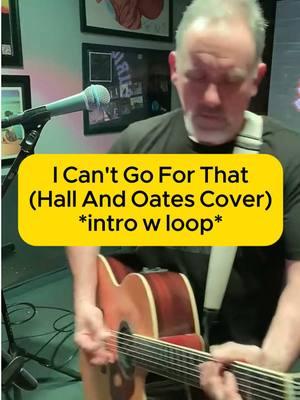 Groovin’ the intro of @Daryl Hall & John Oates classic jam, I Can’t Go for That at @The Fairview Tavern #hallandoates #icantgoforthat #acousticcovers #hit #popular #ibanezguitars #7stringacoustic 