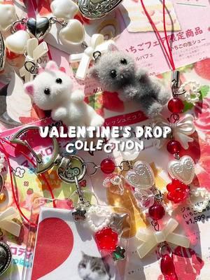 💌🍓⋆₊⊹ Valentine’s Day Drop Collection #trinkets #jewelry #jewerlymaking #handmadejewelry #keychains #couples #couple #matchingjewelry #ValentinesDay #locket #calicocritters  