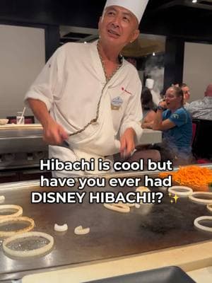 Everyone needs to experience Disney hibachi atleast once in their life 🤗 #hibachi #hibachigrill #epcot #japan #mickeymouse #disneydining #disneyparks #family #foodtiktok #DinnerIdeas #pov #magical #joy #life #disneyfamily #disneytravelagent 