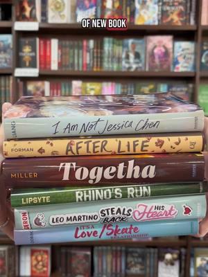 part 2 of new book releases to add to your TBR 🫡 #iamnotjessicachen #afterlife #togetha #rhinosrun #leomartinostealsbackhisheart #itsaloveskaterelationship 