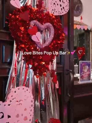 Love is in the air at Calandra’s Italian Village ✨💕💌 Check out the Love Bites Pop Up bar 🥂 #lovebar #popup #limitededition #popupbar #caldwellnj 