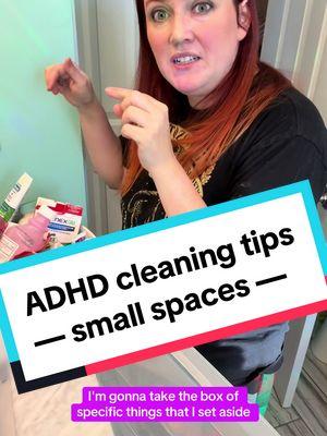 #add #adhd #adhdcleaning #adhdcleaningtips #adhdcleaninghack #doombox #cleaning #smallspaces #clutter #declutter #sahm #housekeeping 