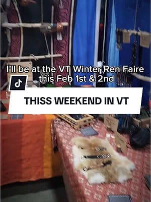 Can you believe my first faire of the year is this weekend? It feels like it’s been forever 😭I’m so excited to get back out there!  Come find me at the VT Winter Ren Faire this Saturday and Sunday from 10-5. Let’s start this year off right🖤 #leather #leatherwork #leathercraft #leatheraccessories #style #fashion #larp #renfaire 