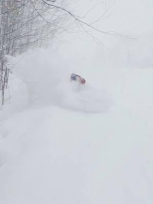 welcome to the DEEP ❄️❄️ #skitok #skititusmtn #titusmountain #pow  #skitheeast  #eastcoast  #powday 