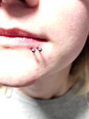 Professional body piercing with implant-grade jewelry, backed by education and experience 💁‍♂️ Piercings by Weston Mod at Electric Panda Tattoo Company #piercing #piercing #westonmod #electricpandatattooco 