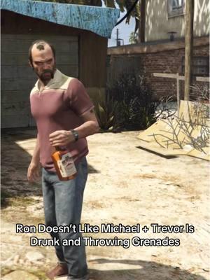 #gta #grandtheftauto #michaeldesanta #trevorphillips #ron #grenade #throwing #foryou #tiktok #foryoupage 