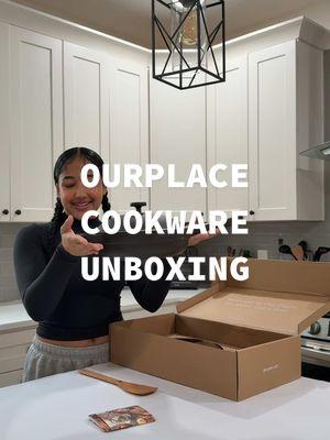 you know you’re getting older when you’re excited about cookware 🥘🫧🤎🙂‍↕️ upgradeeeee @From Our Place #nonstickpans #cooking #unboxing #ourplace 