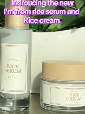 New I’m from rice serum and rice cream#imfromricecream#imfromriceserum#smoothinghydratingskin#glowingskin#glow#skincare#skin#specialset#rice#kbeauty#creatorssearchinsights2025#helptogrowaccount#fypusa#titokusa#fypusa#growmyaccount#tiktokshopusa#❤️✅✅✅✅