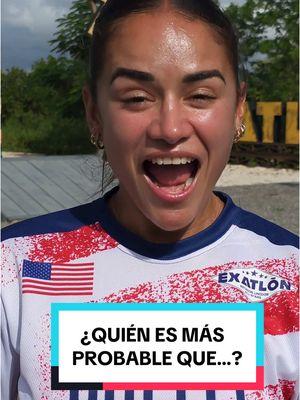 ¿Quién es más probable que…?🤪 Con los semifinalistas de #ExatlonAllStars #ExatlonEEUU💥