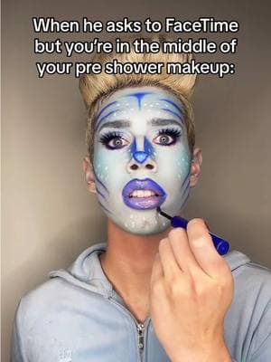 Has this ever happened to you?? 😅 #makeup #beauty #makeuptutorial #makeupartist #beautyhacks #beautytips #BeautyTok #preshowermakeup #trending #sfxmakeup #funny #comedy #relatable #reaction #jamescharles #foryou #fyp #creativemakeup #makeuptrend #brookemonk 