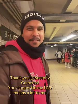 Gracias a todos los que se han dicho presente en especial a mi team King/Queen bees , Security Cameras, thank you for the incredible support in my LIVE! I will keep creating better LIVE content!@Security Cameras #fyp #nyc #salsa  #livegift @LadyT❤️1117 @NotHere 🇨🇺 🇺🇸 @Sharon Cassady-Willi @Maria Figueroa  @Vicky_Rose.  @LeynaDayna  thank you all #nyc #mta #handheart #goodevening #hanginglights #musicundernewyork #ice #nyc 